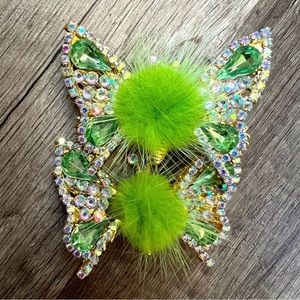 90s butterfly clips moving wings